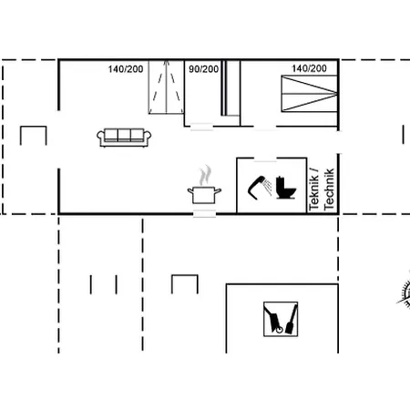 Thomas - 120m From The Sea By Interhome בית נופש